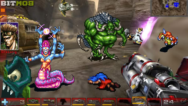 Can you identify all the Squaresoft references?